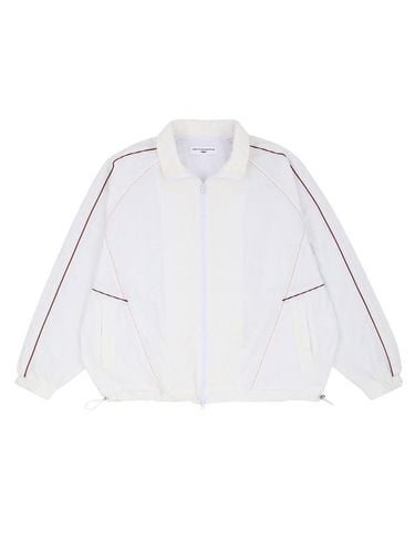 Recycle Piping Wind Breaker (White) - ORDINARY PEOPLE - Modalova