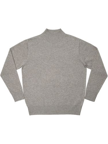 Whole Garment Mock-neck Knit Pullover [] - SORTIE - Modalova