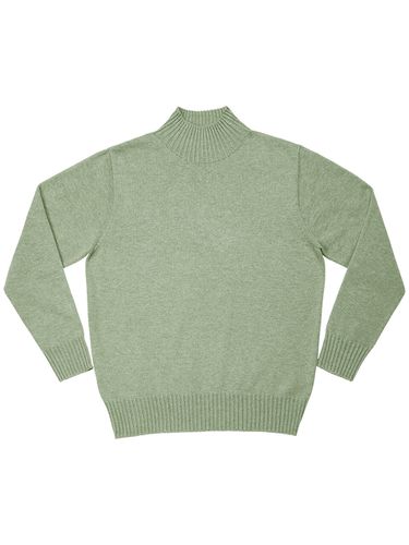 Whole Garment Mock-neck Knit Pullover [] - SORTIE - Modalova