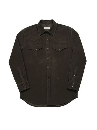 Corduroy Western Shirts [Khaki] - SORTIE - Modalova