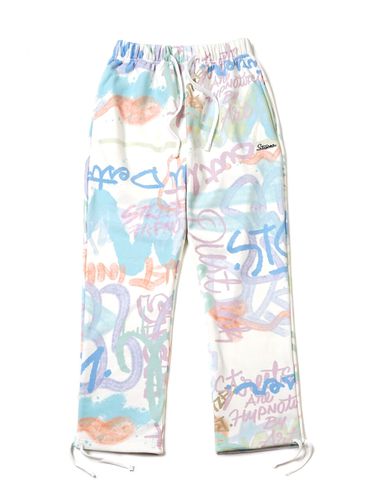 Painting Fleece-Back Heavy Sweatpants _ - STIGMA - Modalova