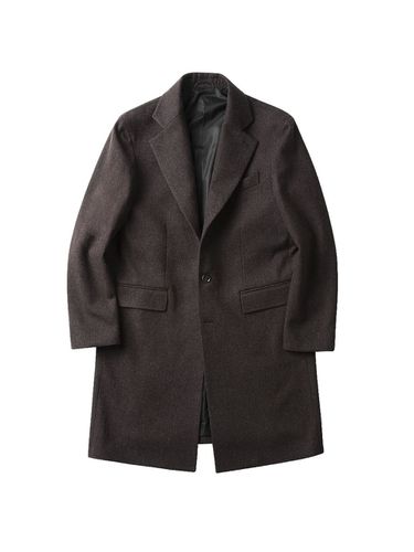 Wool Single Chester Coat [Brown] - SORTIE - Modalova