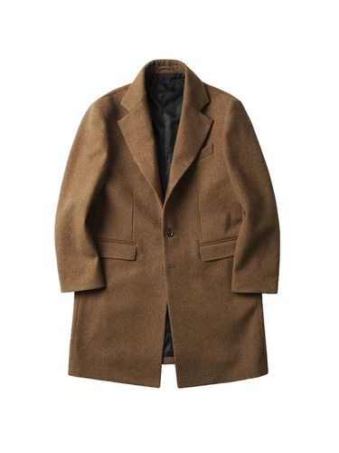 Wool Single Chester Coat [Camel] - SORTIE - Modalova