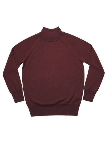 Extrafine Merino Wool Mock-neck Knit [] - SORTIE - Modalova