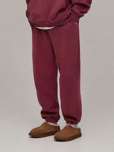 Fleece Jogger Pants [Wine] - GAC - Modalova