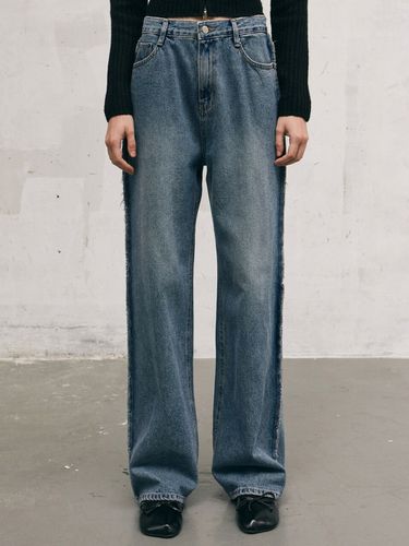 Tassel Washed Jeans _Blue - NICK&NICOLE - Modalova