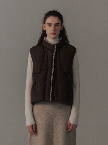 Awesome Stitch Down Vest - Monochrome - Modalova