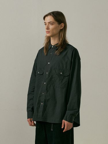 Garment-Dyed Classic Shirt _ - endoor - Modalova