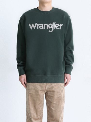 Chain Stitch Logo Fleece-Back Sweatshirt _ - Wrangler - Modalova