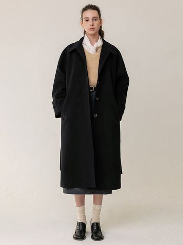 Cashmere Single Overfit Coat _ - KINDERSALMON - Modalova