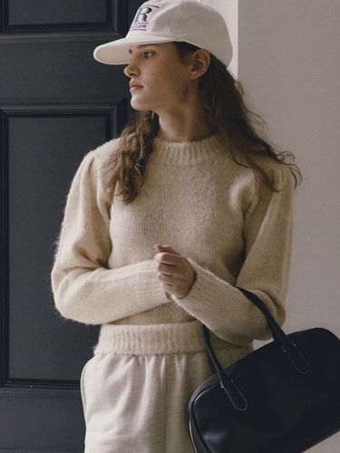 Puffy Sleeve Knit - SO IR - Modalova