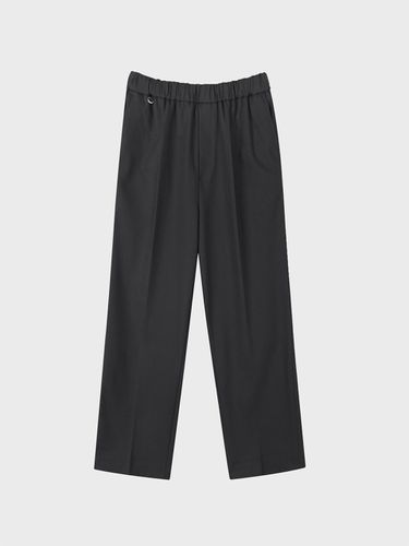 TR Napping Banding Slacks [Black] - LIEU HOMME - Modalova