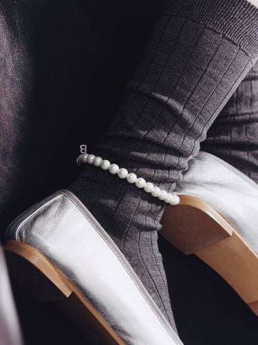 Initial Tail Pearl Anklet - BAEBAE - Modalova