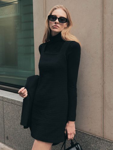 Slim Fit Sleeveless Dress _ Black - ARTID - Modalova