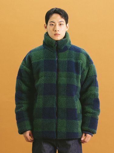 Checked Fleece Jacket _ Green - Wrangler - Modalova