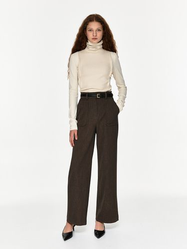 TWW Pocket Wide Trousers - 2 Colors - MOHAN - Modalova