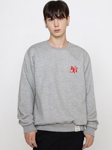 Small Lettering Logo Sweatshirt_Grey - GRAVER - Modalova