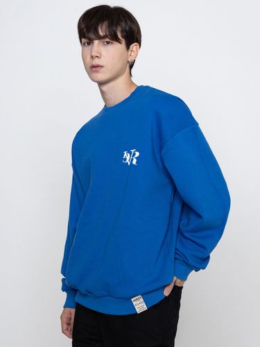 Small Lettering Logo Sweatshirt_Cobalt Blue - GRAVER - Modalova