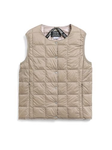 Quilted Down Vest _ S.Beige - TAION - Modalova