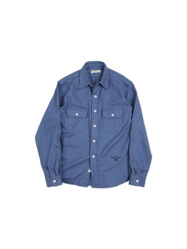 Toison Flannel Shirt _ Blue - SENTIBONES - Modalova