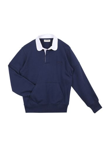 Club Collar Sweatshirts _ Navy - SENTIBONES - Modalova