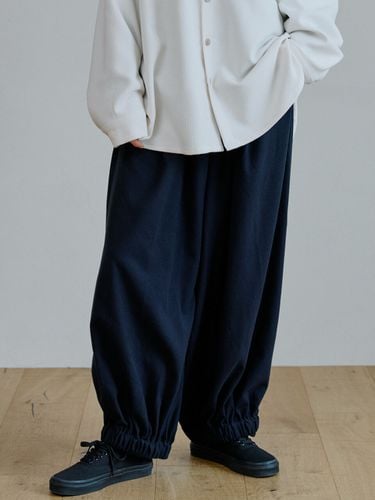 Unisex Jogger Balloon Pants_Navy - malen - Modalova