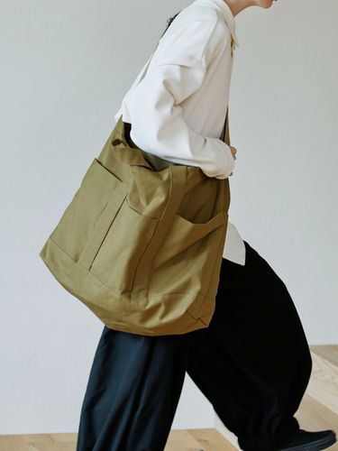 Unisex Canvas Bag_Beige - malen - Modalova