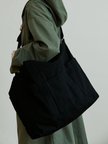 Unisex Canvas Bag_Black - malen - Modalova