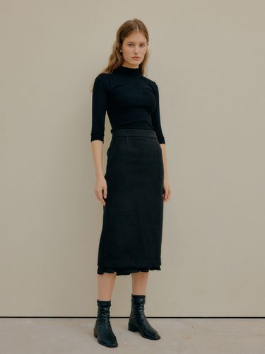 Layered Skirt - Black - YUPPE - Modalova