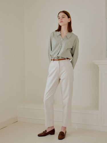 Cotton Crop Pants - YUPPE - Modalova