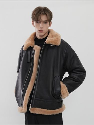 Real Leather shearling Jacket [] - TNGT - Modalova