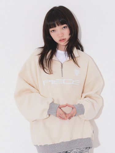 PIECE Team Half Zip-up Crew _ - PIECEMAKER - Modalova