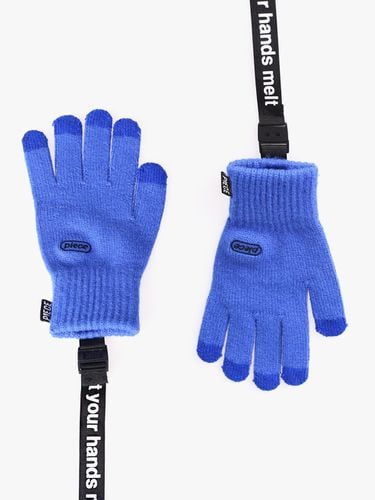 Icon Strap Smart Gloves _ Blue - PIECEMAKER - Modalova