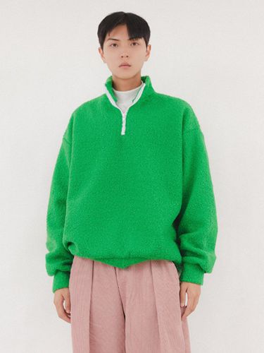 Ego Terry Half Zip-Up Pullover _ - FANACULT - Modalova