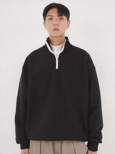 Ego Terry Half Zip-Up Pullover _ - FANACULT - Modalova