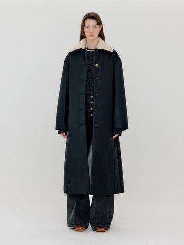 Venny Single Mac Trench Coat _ - EENK - Modalova