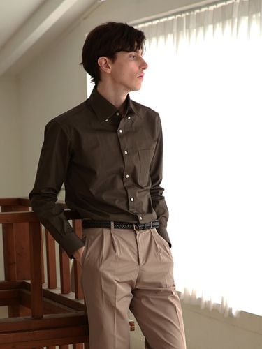 Gaberdine Cotton Shirts _ - Bellief - Modalova