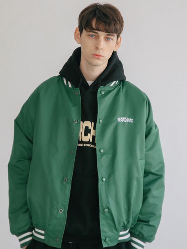 Sector Logo Baseball Jumper_Green - SEARCH410 - Modalova