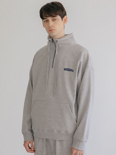 Logo Anorak Sweatshirt_Grey - SEARCH410 - Modalova