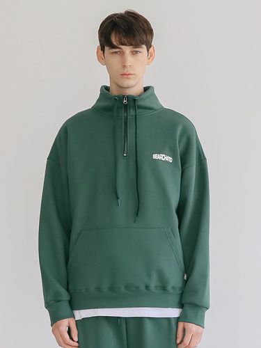 Logo Anorak Sweatshirt_Green - SEARCH410 - Modalova