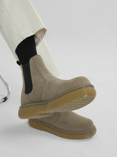 Corby Oversole Chelsea Boots_Beige - Pascorozen - Modalova