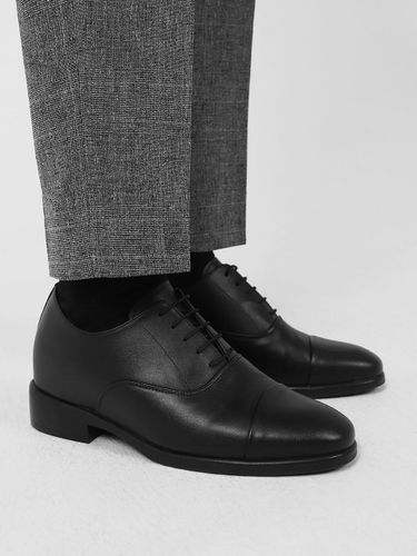 Bordeaux 5-Hole Straight Tip Dress Shoes_Black - Pascorozen - Modalova