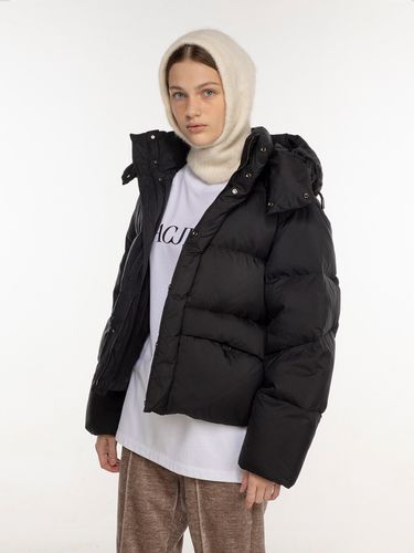 Detachable Hood Down Jumper_Black - PLAC - Modalova