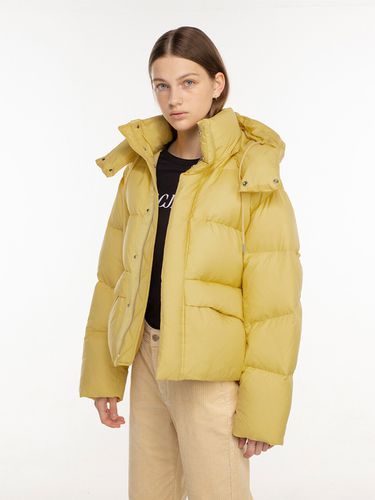 Detachable Hood Down Jumper_Light Yellow - PLAC - Modalova