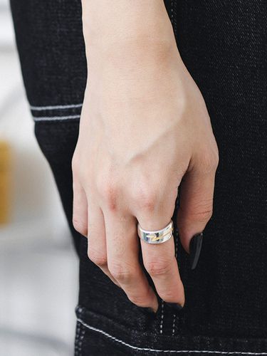 Heart Gold Line Ring L [925 silver] - GRAYNOISE - Modalova