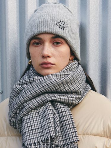 Nicole Wool Soft Beanie_Gray - NICK&NICOLE - Modalova