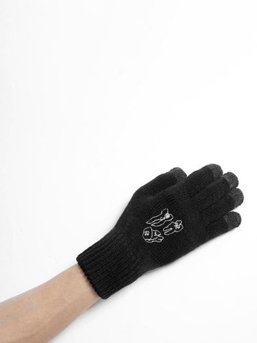 Teeth Smart Gloves _ Black - PIECEMAKER - Modalova