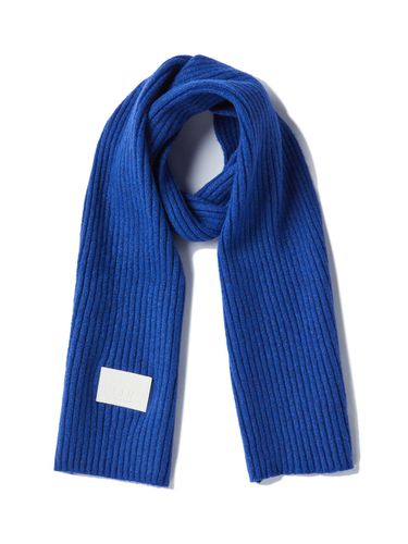 Knitted Muffler_Cobalt Blue - SILN - Modalova