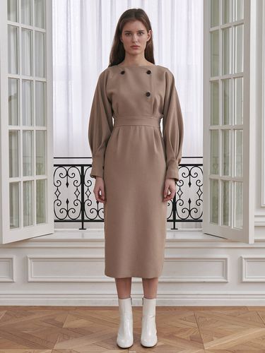 Raglan Double Dress - Beige - Nouve - Modalova