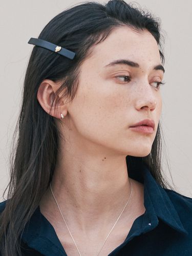 Skinny Hair Clip - Black - Third movement - Modalova